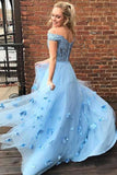 A-line 3D Flower Senior Prom Dress Lace Two Piece Prom Dress,DS138-Daisybridals