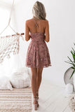 Charming Blush Homecoming Dresses Short Prom Dress,DH165-Daisybridals